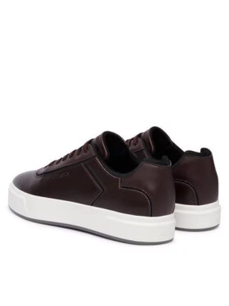 Calvin Klein Laisvalaikio batai Basket Cups Oxf Lth-Neo Tamsiai ruda