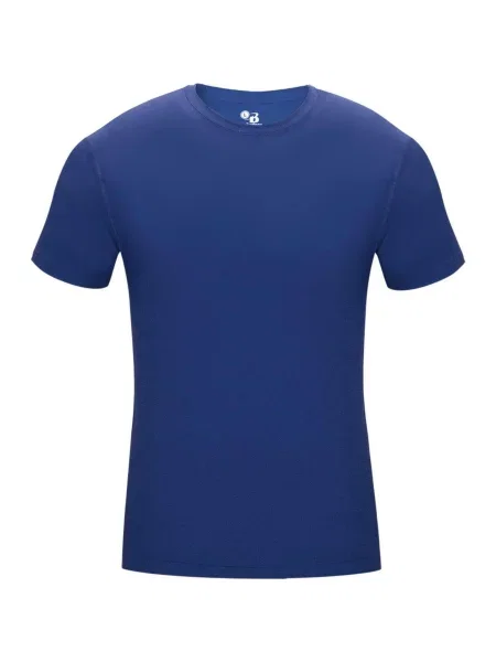 Koszulka z krótkim rękawem Podkoszulek Pro Compression niebieska