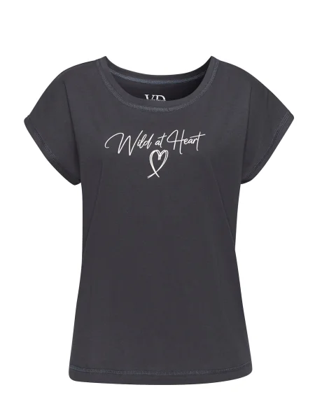 VIVANCE Tricou negru alb