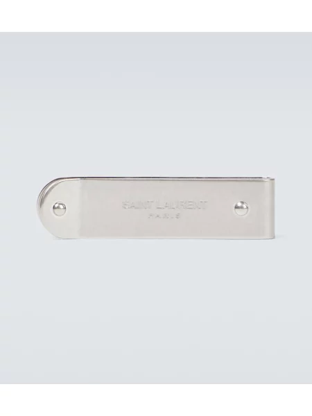 Portofel Saint Laurent argintiu