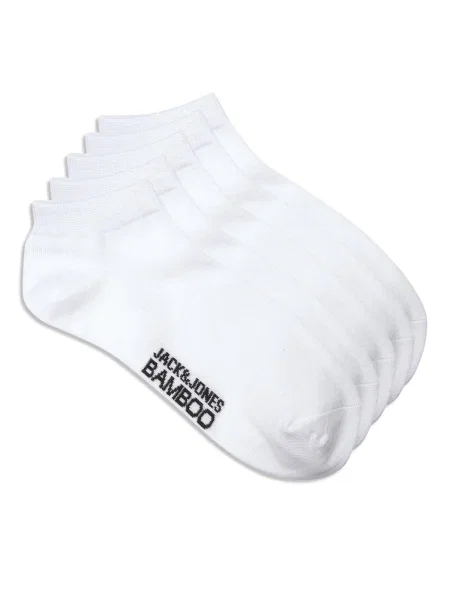JACK & JONES Șosete / negru alb