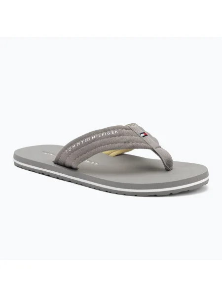 Férfi flip-flop papucs Tommy Hilfiger Nyc Beach Sandal universal grey. Méret: 46 EU szürke