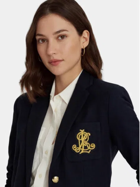 Lauren Ralph Lauren Blejzer námornícka / strieborná modrá
