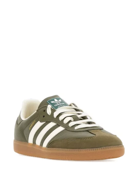 Βελούδινα sneakers Adidas Samba γκρι