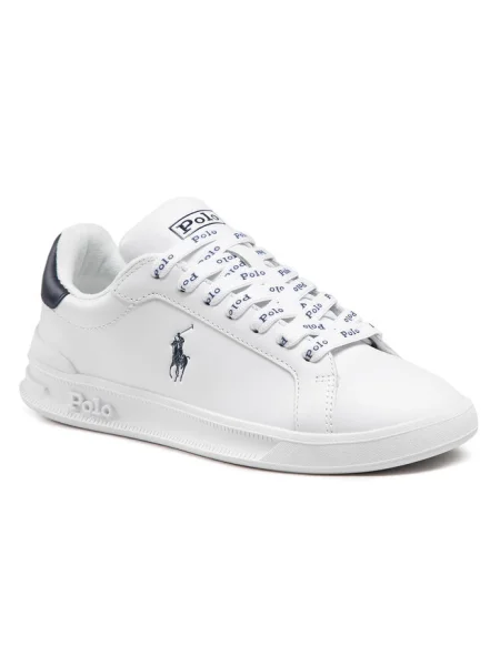 POLO RALPH LAUREN De piele teniși HRT CT II alb