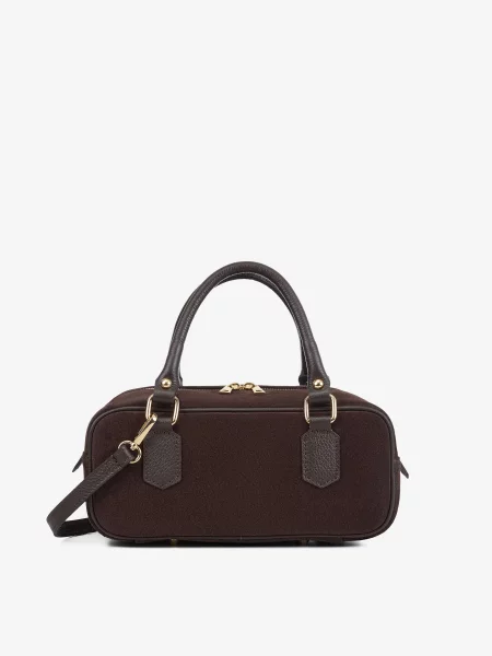 Кожаная сумка Regina Notte коричневая