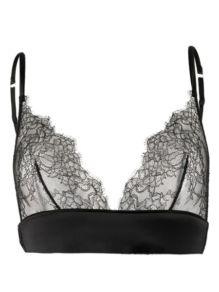 Sutien Maison Close din dantelă negru