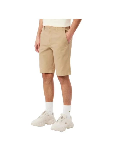 Šortky Lacoste béžová