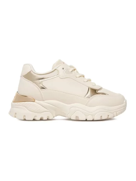Sneakersy beżowe