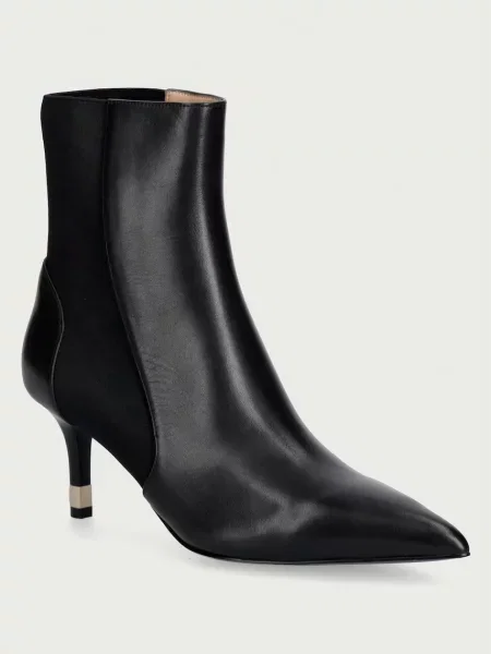 Furla botine pentru femei din piele Aria negru