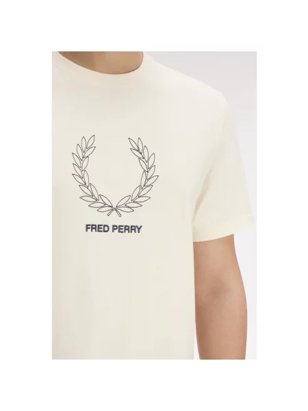 Tričko Fred Perry biela
