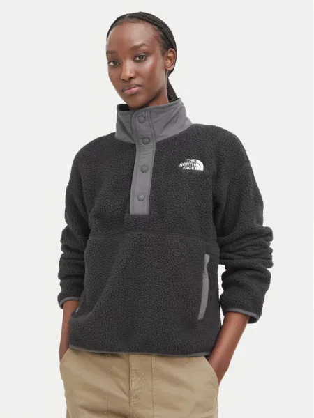 Fleece φλις φούτερ The North Face μαύρο