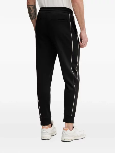 Τρέξιμο παντελόνι Armani Exchange με σχέδιο μαύρο