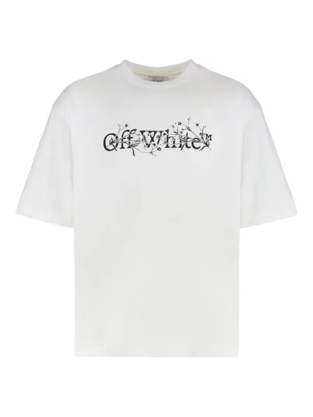 Tricou Off-white cu imagine alb