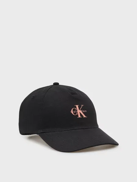Кепка Calvin Klein с принтом черная
