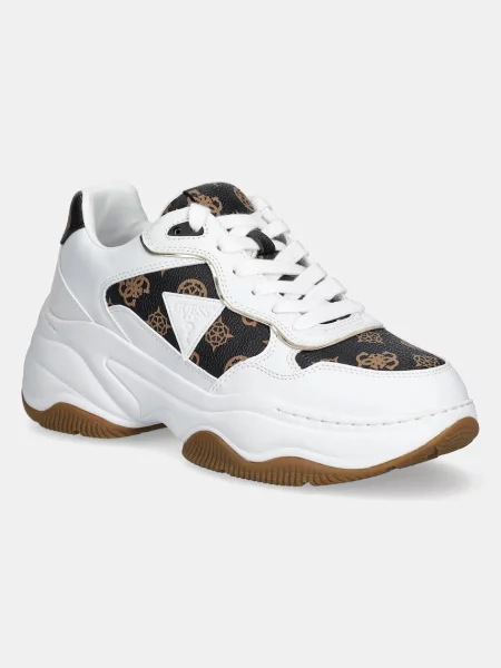 Sneakersy Guess białe