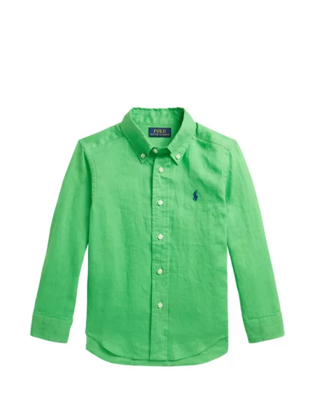 Koszula dziecięca Polo Ralph Lauren zielona