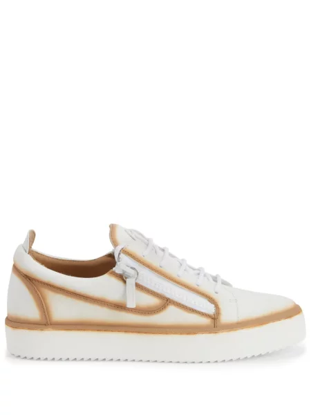 Sneakerși Giuseppe Zanotti Frankie alb