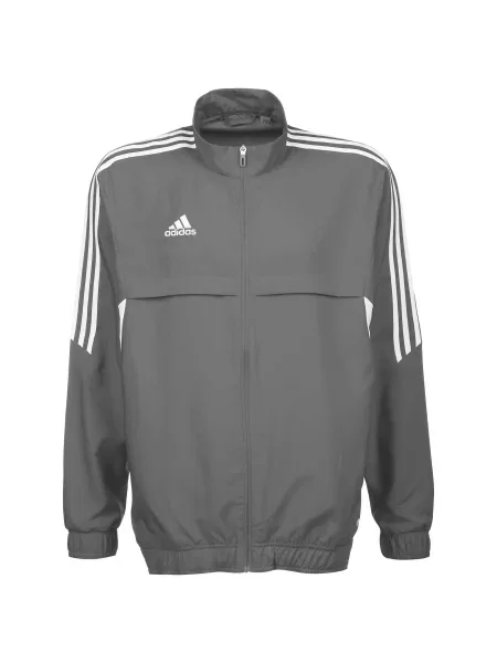 Geacă Adidas Sportswear gri