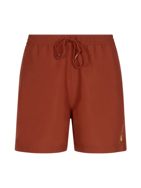 Kąpielówki Carhartt Wip pomarańczowe