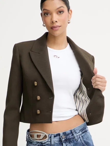 Miss Sixty двобортний піджак з вовною