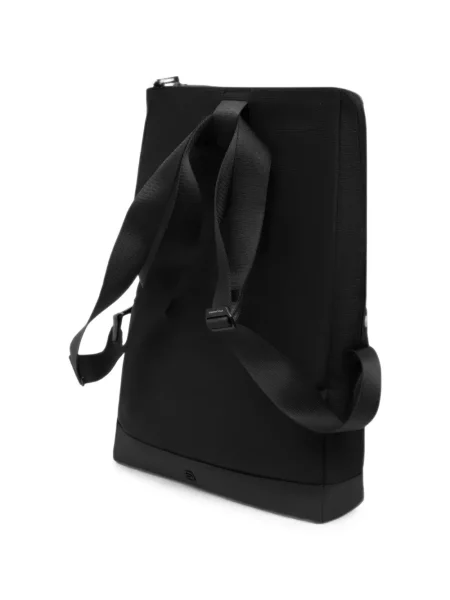 Taška na notebook Piquadro s autogramem černá