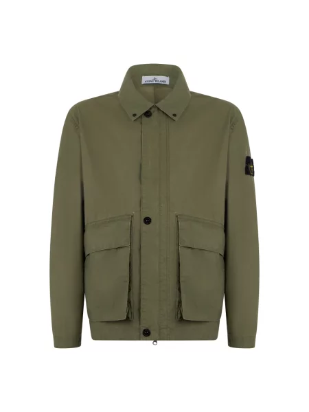 Kurtka Stone Island z kamieniami zielona