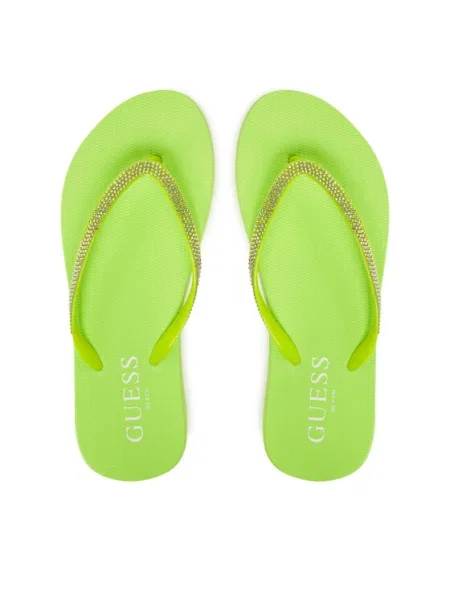 Papuci Guess verde