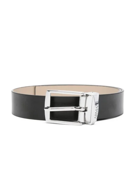 Pasek dziecięcy Emporio Armani czarny