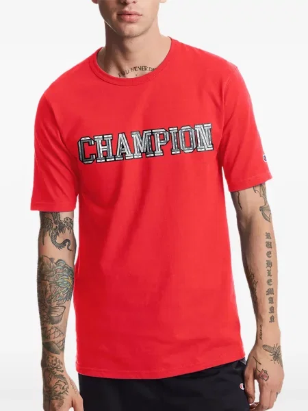 Tricou Champion cu imagine roșu