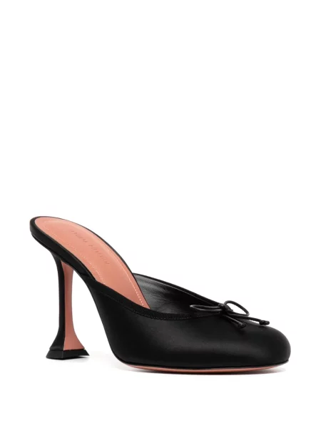 Papuci tip mules Amina Muaddi negru