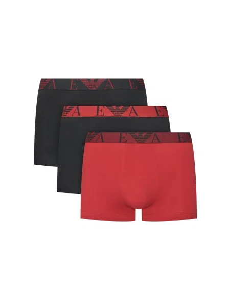 Emporio Armani Boxer trumpikės raudona juoda
