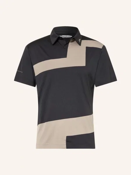 J.Lindeberg Jerseyové Polokošile / khaki černá