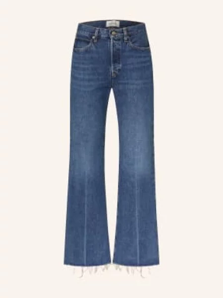 Frame Dżinsy Z Rozszerzanymi Nogawkami The Lax blau