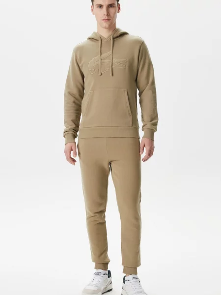 Спортивні штани Lacoste бежеві