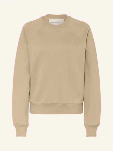 Ami Paris Bluza beige beżowa