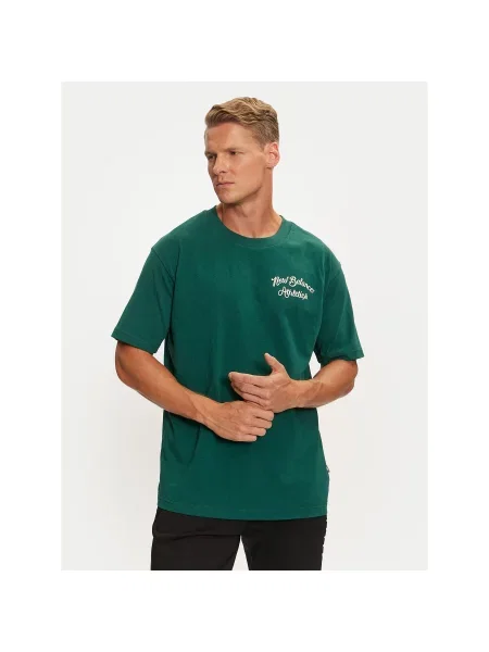 New Balance T-Shirt Regular Fit πράσινο
