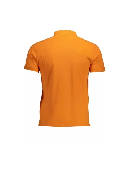 Koszulka polo North Sails z krótkim rękawem pomarańczowa