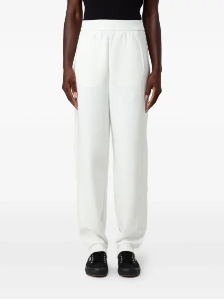 Pantaloni Emporio Armani cu dungi alb