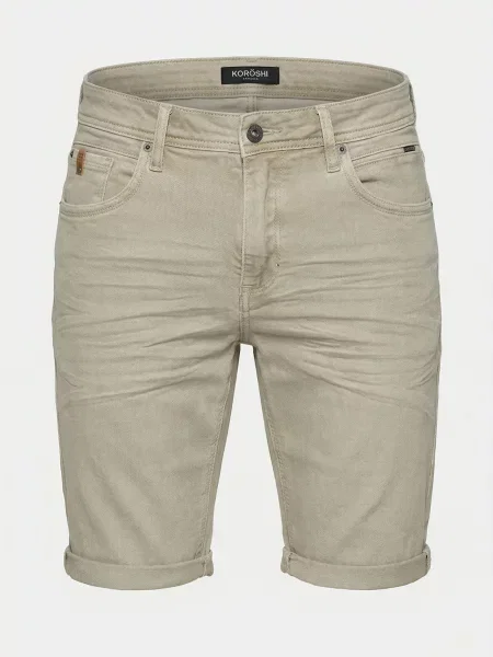 KOROSHI Jeans kitt alb