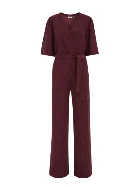 WE Fashion Kezeslábas sötétvörös