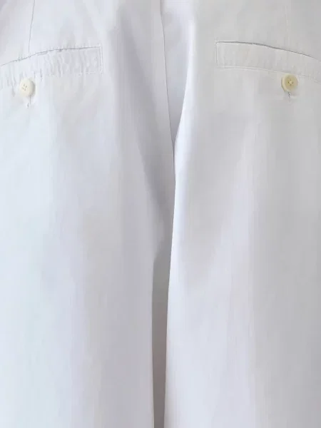 Pantaloni Jacquemus cu cordon alb