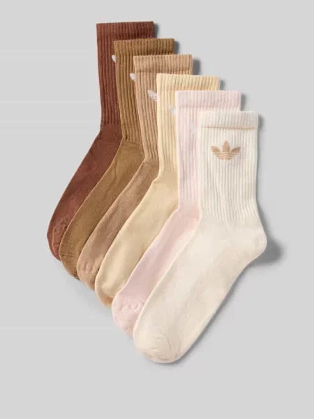 Adidas Skarpety długie Trefoil Cushion Kolorowy białe