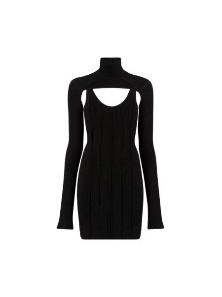 Sukienka mini Roberto Cavalli czarna