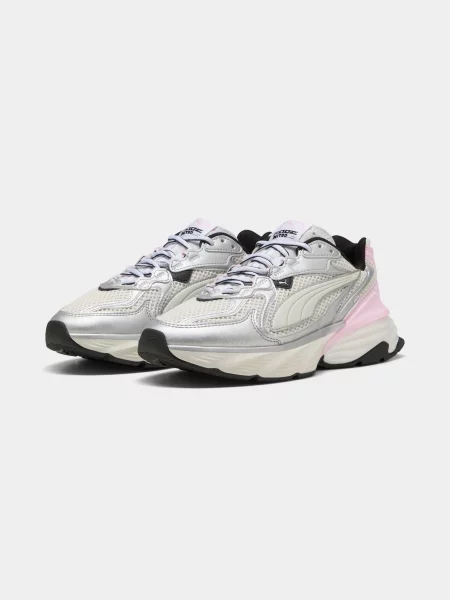 Жіночі Кросівки PUMA Fade Nitro Ls комбінований верх срібний