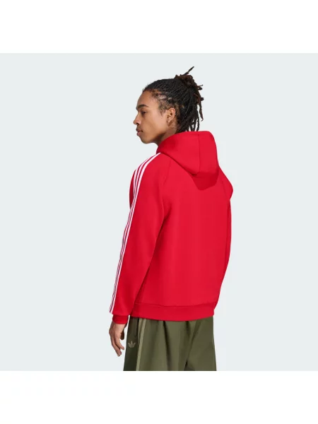 Bluza z kapturem Adidas biała