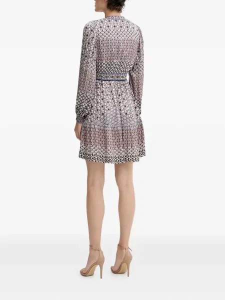 Rochie mini Hale Bob cu model floral cu imagine de costum