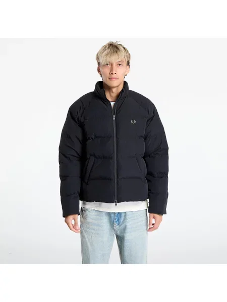 Яке Fred Perry реглан ръкав черно