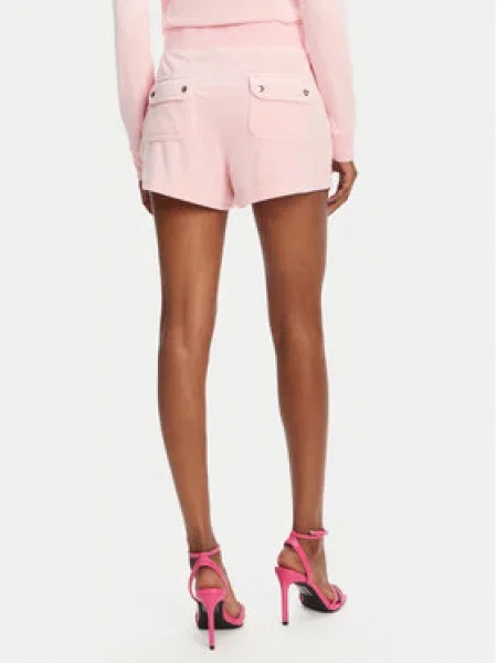 Sportovní kraťasy Juicy Couture růžové