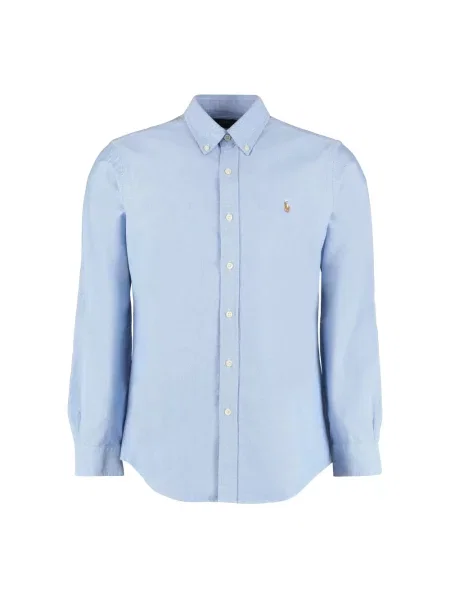 Polo Ralph Lauren Koszula Cupdppcs Błękitny Custom Fit niebieska